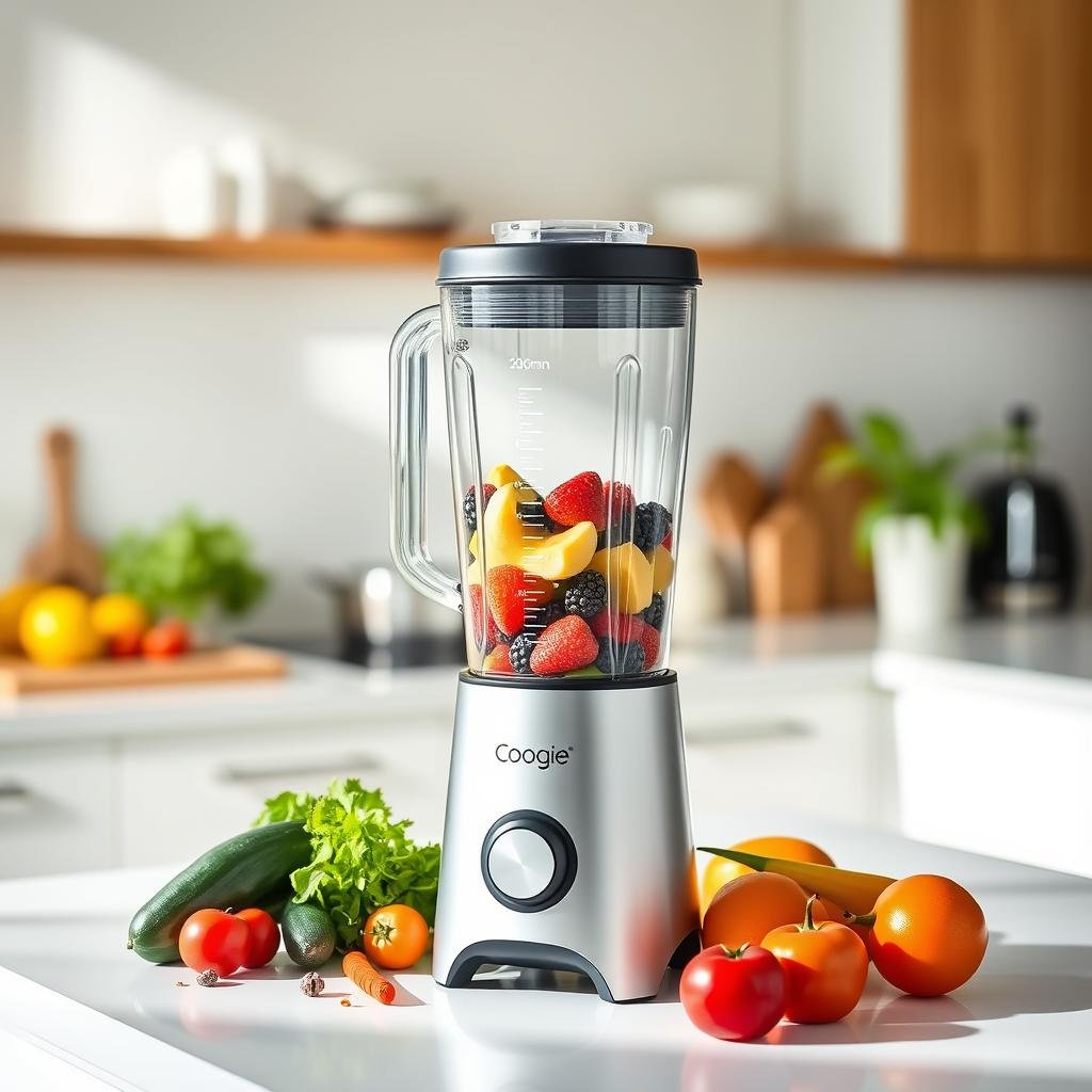 blender with plastic jar